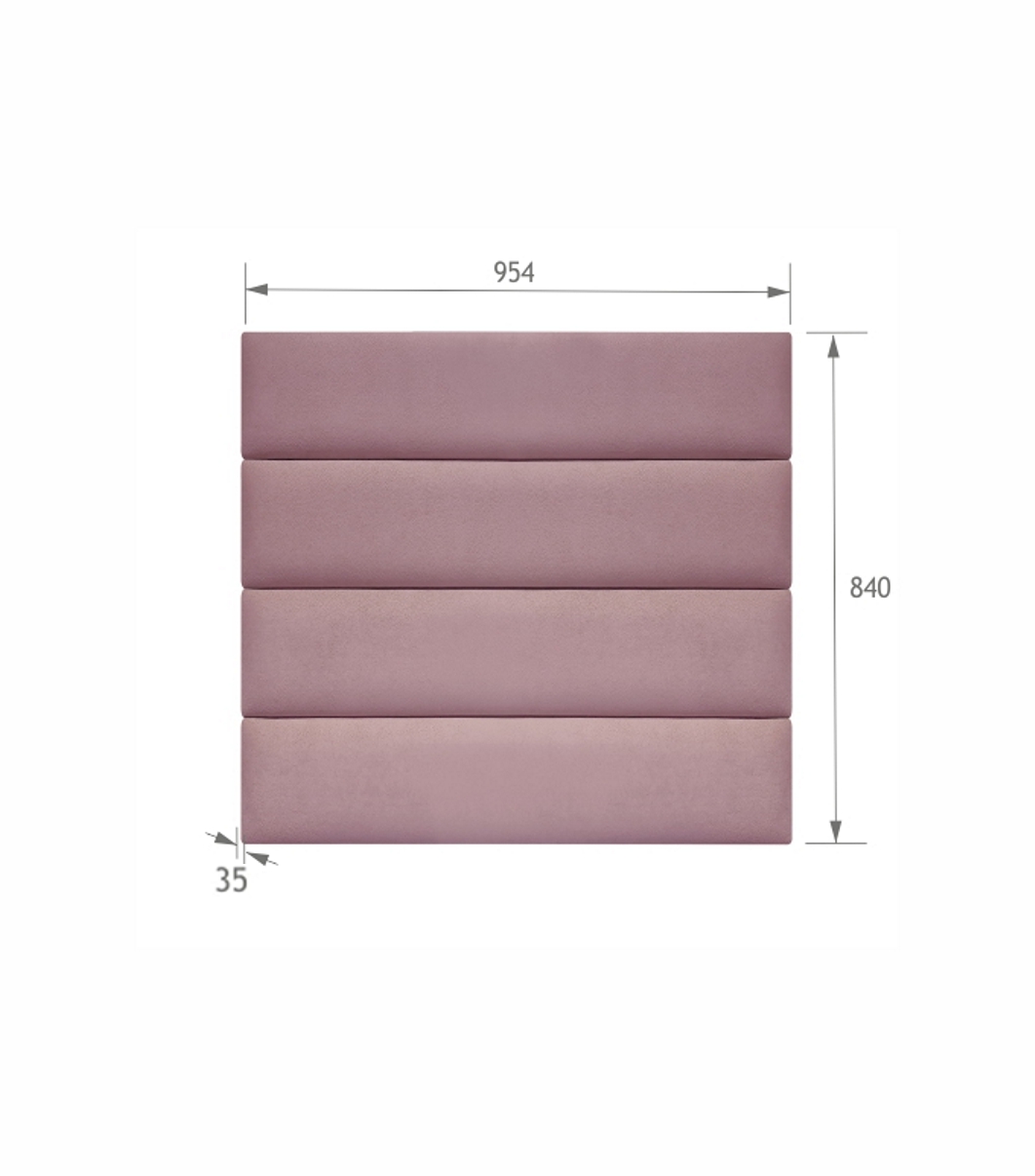 4-Panel 90 Pink 4-Panel 90 Pink