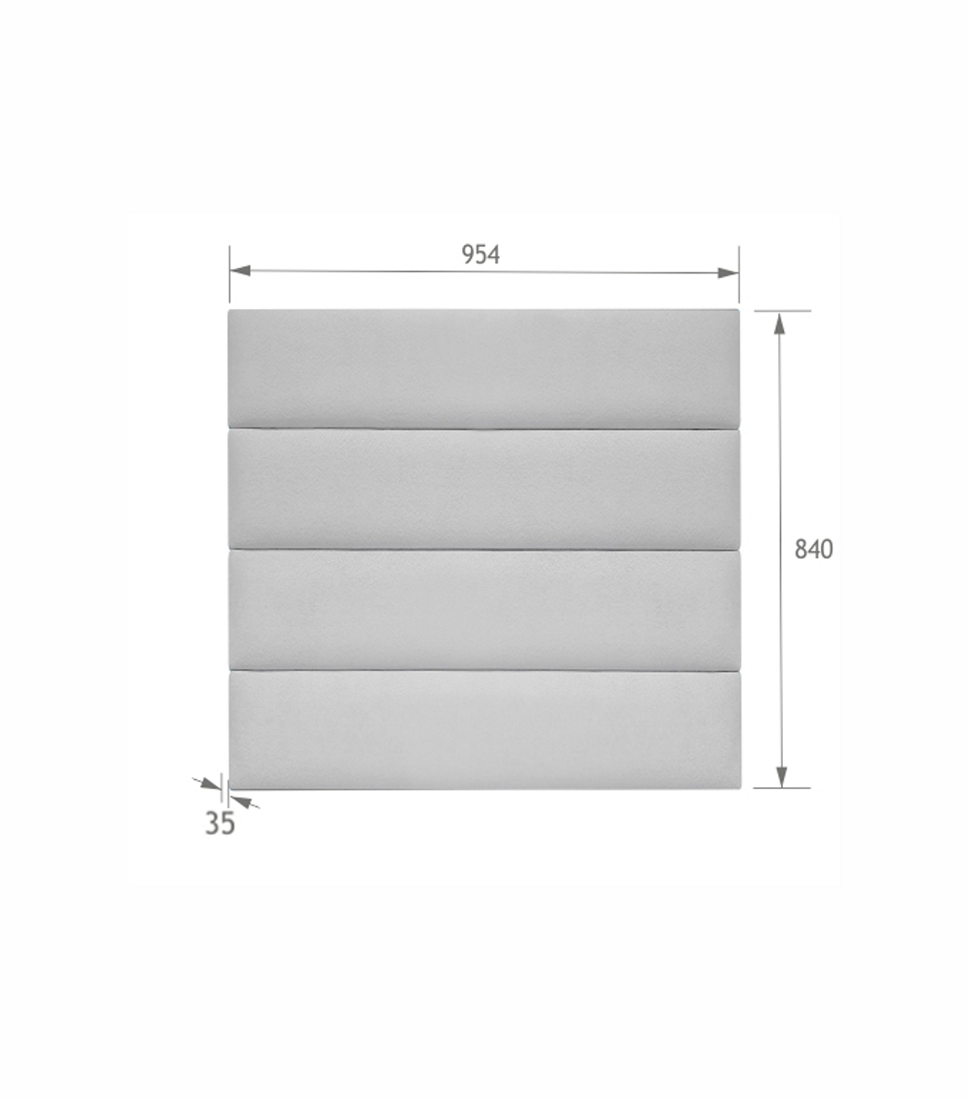 4-Panel 90 White 4-Panel 90 White