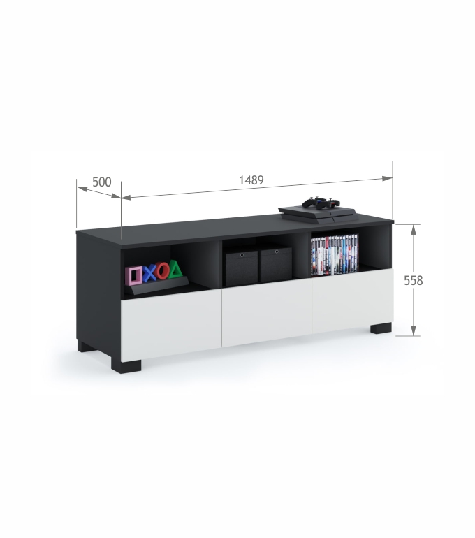 Szafka RTV 150 UNI Dark Szafka RTV 150 UNI Dark
