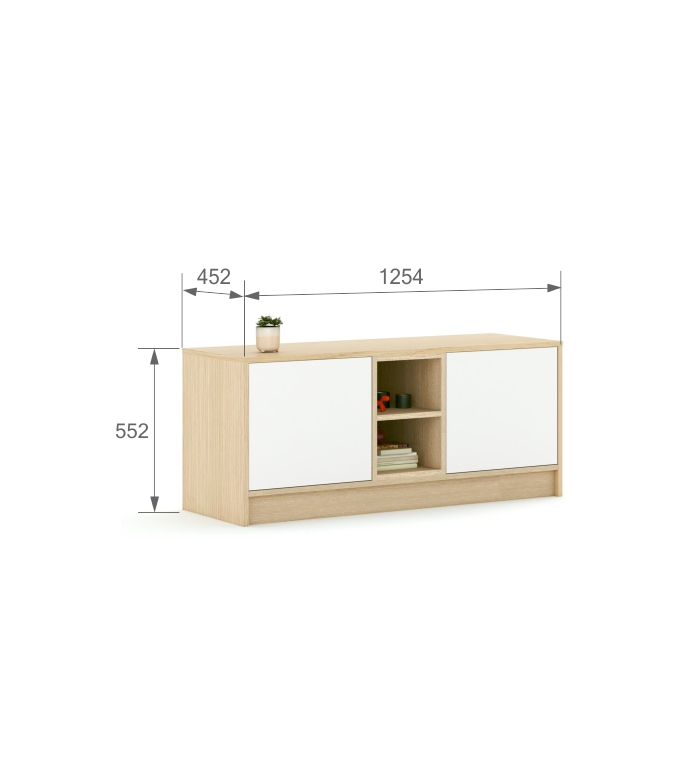 TV skapītis 125 Mode Base TV skapītis 125 Mode Base
