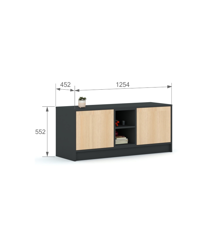 TV skapītis 125 Mode Loft TV skapītis 125 Mode Loft