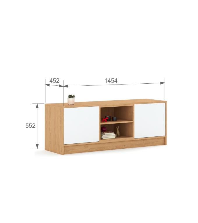 TV skapītis 145 Mode White Oak TV skapītis 145 Mode White Oak